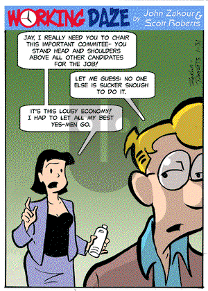 Working Daze - Wednesday January 31, 2024 Comic Strip