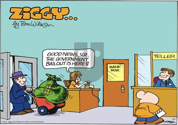 Ziggy on Sunday March 21, 2010 Comic Strip