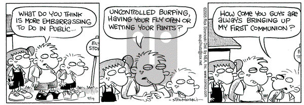 Soup to Nutz - Old on Monday September 19, 2005 Comic Strip