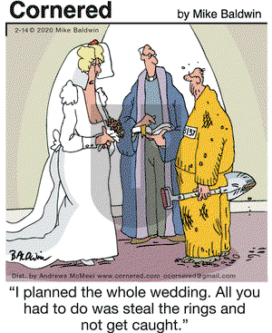 Cornered on Friday February 14, 2020 Comic Strip