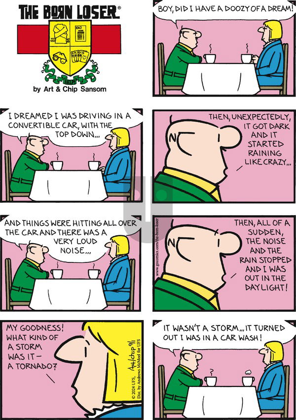 The Born Loser on Sunday September 1, 2024 Comic Strip