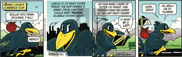 Doonesbury on Wednesday July 25, 2012 Comic Strip