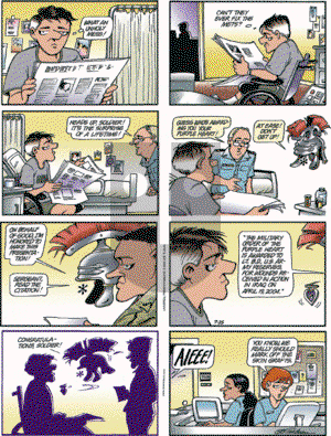 Doonesbury - Sunday July 25, 2004 Comic Strip