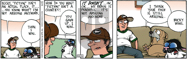 Get Fuzzy on Wednesday August 25, 2010 Comic Strip