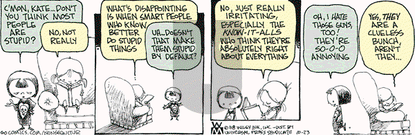 Non Sequitur on Thursday October 23, 2008 Comic Strip