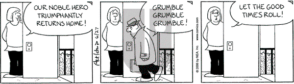 The Born Loser on Tuesday June 27, 2006 Comic Strip