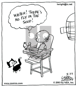 Kit 'N' Carlyle on Friday August 29, 2003 Comic Strip