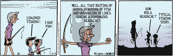 Grand Avenue on Saturday August 11, 2012 Comic Strip