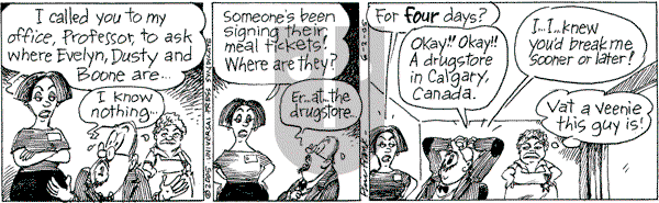 The Elderberries on Thursday June 2, 2005 Comic Strip