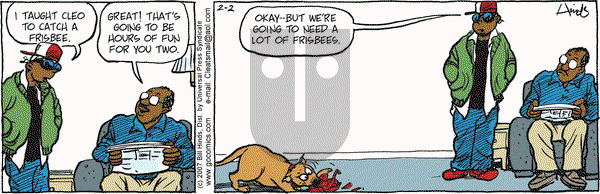 Cleats on Friday February 2, 2007 Comic Strip