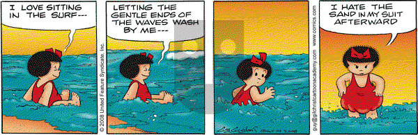 Nancy on Monday July 14, 2008 Comic Strip