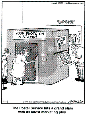 Close to Home on Tuesday April 29, 1997 Comic Strip