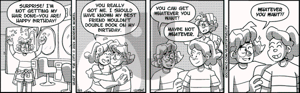 Heart of the City on Tuesday August 13, 2024 Comic Strip