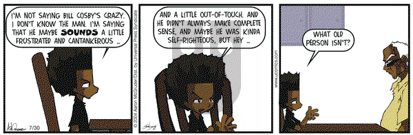 The Boondocks - Friday July 30, 2004 Comic Strip
