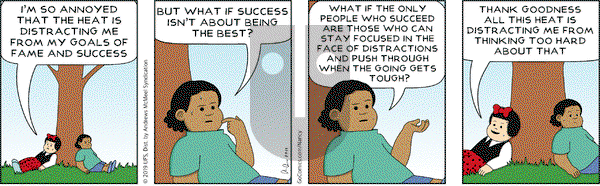 Nancy on Friday August 9, 2019 Comic Strip