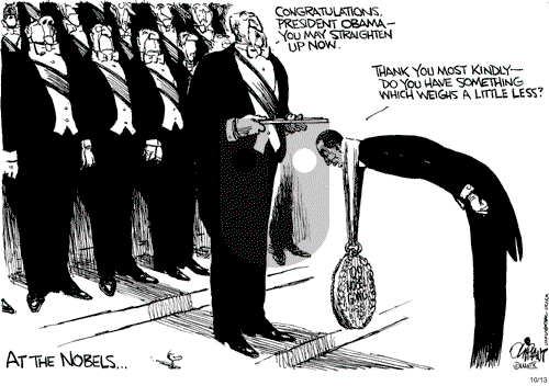 Pat Oliphant on Tuesday October 13, 2009 Comic Strip