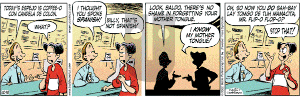 Baldo - Tuesday December 10, 2002 Comic Strip