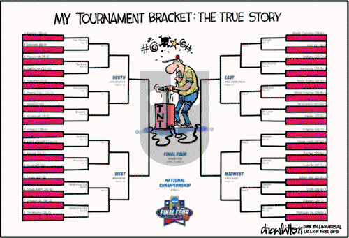 Win, Lose, Drew on Tuesday March 15, 2016 Comic Strip