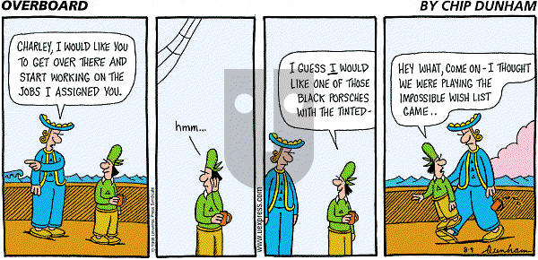 Overboard - Sunday August 9, 1998 Comic Strip