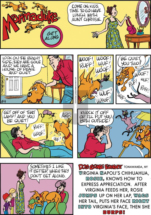 Marmaduke on Sunday August 4, 2019 Comic Strip