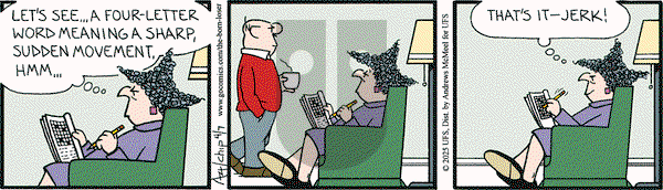 The Born Loser on Monday April 7, 2025 Comic Strip