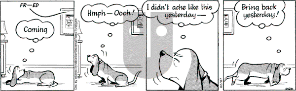 Fred Basset on Tuesday February 7, 2006 Comic Strip