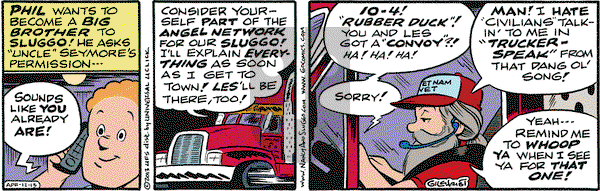 Nancy on Friday April 12, 2013 Comic Strip
