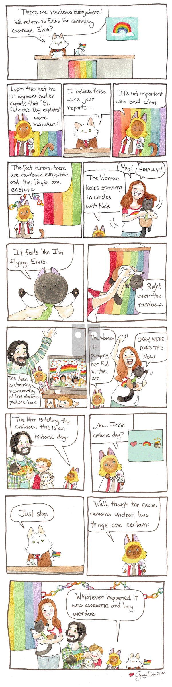 Breaking Cat News on Tuesday December 13, 2016 Comic Strip