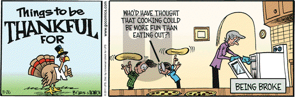 Grand Avenue on Saturday November 26, 2011 Comic Strip