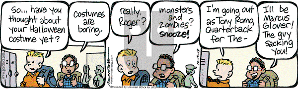 JumpStart on Monday October 14, 2013 Comic Strip