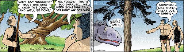 Alley Oop on Wednesday November 25, 2015 Comic Strip