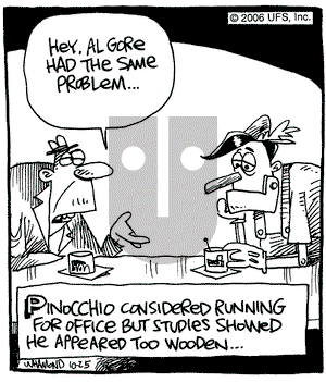Reality Check on Wednesday October 25, 2006 Comic Strip