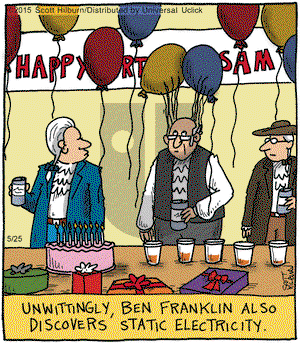 The Argyle Sweater on Monday May 25, 2015 Comic Strip