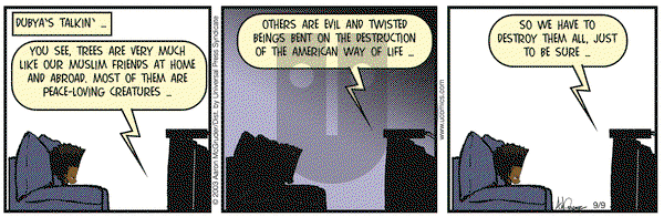 The Boondocks - Tuesday September 9, 2003 Comic Strip