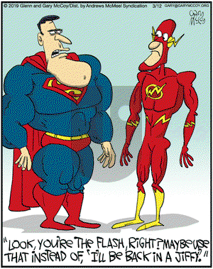 The Flying McCoys on Tuesday March 12, 2019 Comic Strip