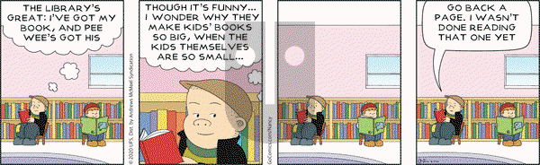 Nancy on Monday February 3, 2020 Comic Strip