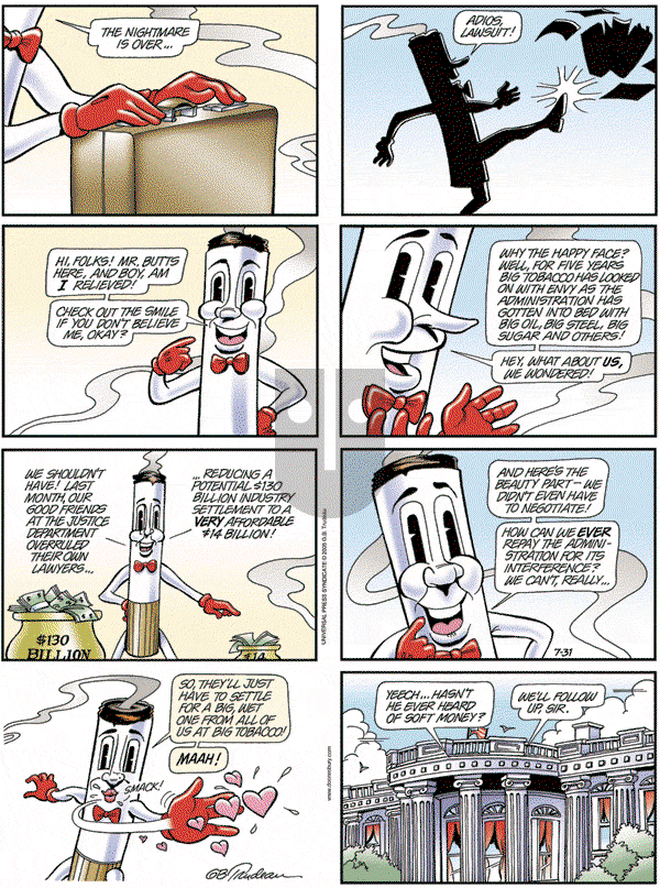 Doonesbury - Sunday July 31, 2005 Comic Strip