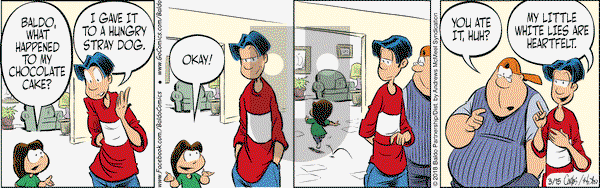 Baldo on Thursday March 15, 2018 Comic Strip