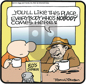 Ziggy on Thursday February 9, 2012 Comic Strip