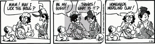 Rose is Rose on Monday January 20, 1986 Comic Strip