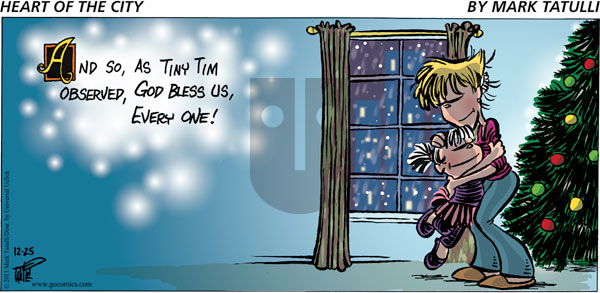 Heart of the City on Sunday December 25, 2011 Comic Strip