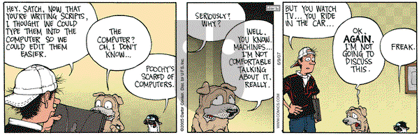 Get Fuzzy on Saturday June 9, 2007 Comic Strip