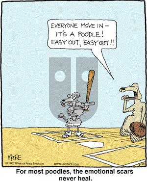 In the Bleachers on Monday July 29, 2002 Comic Strip