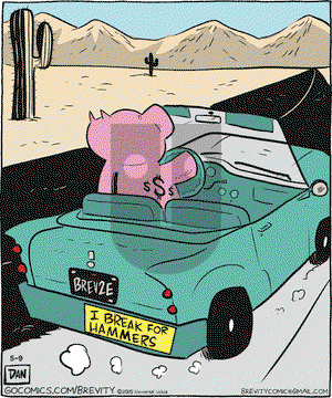 Brevity on Saturday May 9, 2015 Comic Strip