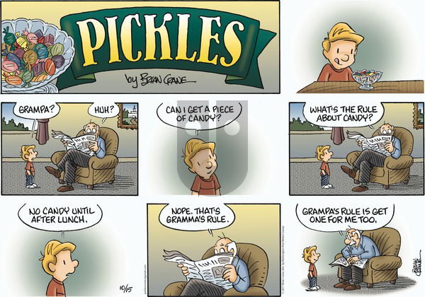 Pickles - Sunday October 15, 2017 Comic Strip