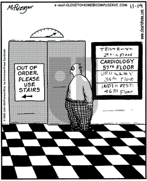 Close to Home on Tuesday November 14, 2000 Comic Strip