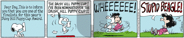 Peanuts on Tuesday February 27, 2001 Comic Strip