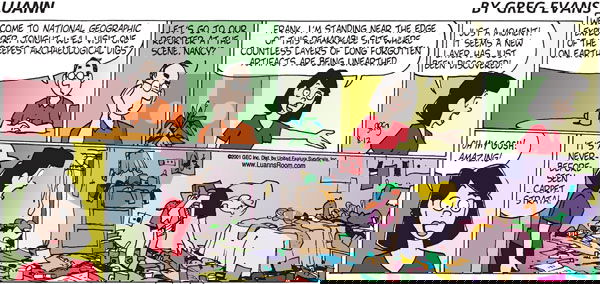 Luann on Sunday August 12, 2001 Comic Strip