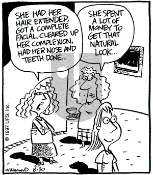Reality Check on Saturday August 30, 1997 Comic Strip