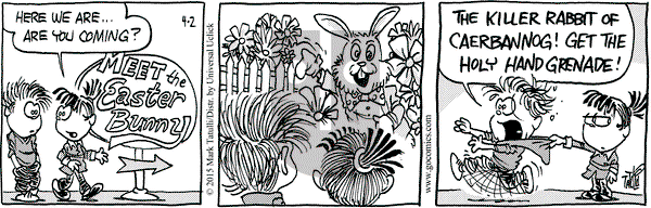 Heart of the City on Thursday April 2, 2015 Comic Strip
